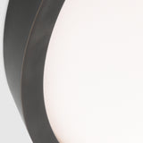 Cerne Flush Mount Extra Large Dark Bronze By Visual Comfrot Modern - Detailed View1