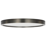 Cerne Flush Mount Extra Large Dark Bronze By Visual Comfrot Modern - Side View3