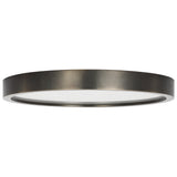 Cerne Flush Mount Large Dark Bronze By Visual Comfrot Modern - Side View1
