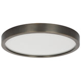 Cerne Flush Mount Large Dark Bronze By Visual Comfrot Modern - Side View2