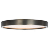 Cerne Flush Mount Large Dark Bronze By Visual Comfrot Modern