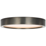 Cerne Flush Mount Medium Dark Bronze By Visual Comfrot Modern