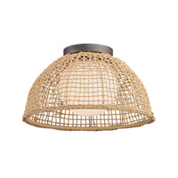 Cestino Flush Mount Antique Bronze by Maxim Lighting