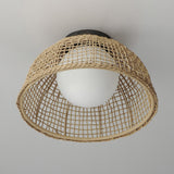 Cestino Flush Mount Antique Bronze by Maxim Lighting