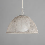 Cestino Pendant Weathered White by Maxim Lighting