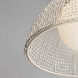 Cestino Pendant Weathered White by Maxim Lighting