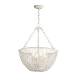 Cestino Pendant Weathered White by Maxim Lighting