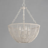 Cestino Pendant Weathered White by Maxim Lighting