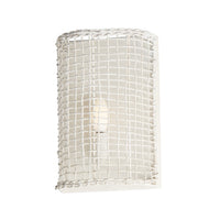 Cestino Wall Sconce Weathered White by Maxim Lighting