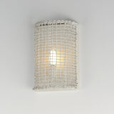Cestino Wall Sconce Weathered White by Maxim Lighting