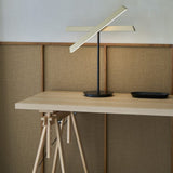 Champagne Gold Konnect Table Lamp by Seed Design