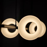 Champagne Gold Olo XL Pendant P4 by Seed Design Details