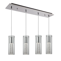Champagne Multilight Pendant — 25 Inch, 4