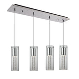 Champagne Multilight Pendant — 25 Inch, 4