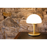 Champignon Table Lamp - Satin Brass