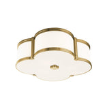 Chandler Flush Mount - 16.75 Inch - Aged Brass by Hudson Valley