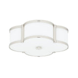 Chandler Flush Mount - 16.75 Inch - Polished Nickel by Hudson Valley