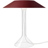 Chapeaux Table Lamp Dark Red By Foscarini