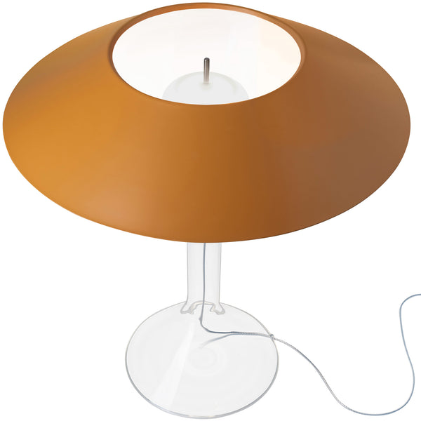Chapeaux Table Lamp Ochre By Foscarini - Top View