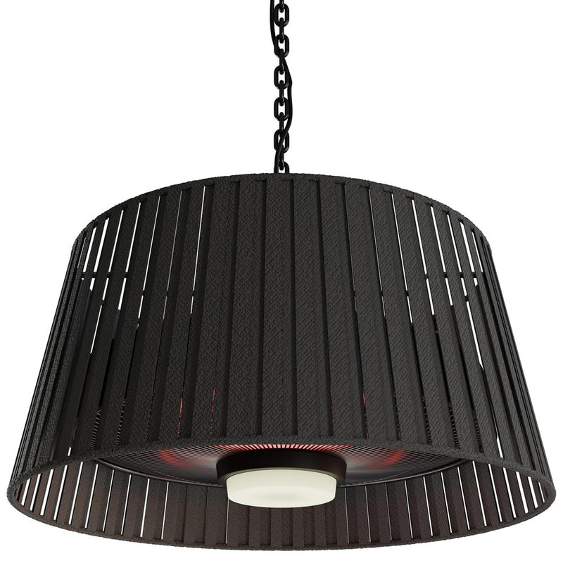 Charcoal Grey Vellura Pendant Heater by Eurofase Heating