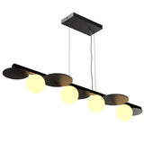 Charcoal Small Luna Linear Pendant by Accord