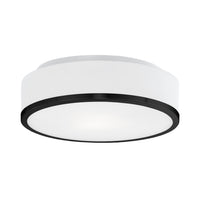Charlie Flush Mount — Black