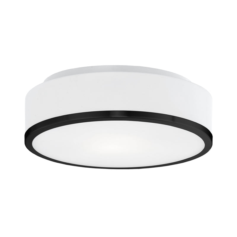 Charlie Flush Mount — Black