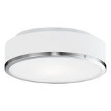 Charlie Flush Mount — Brushed Nickel