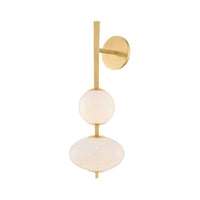Charoite Wall Sconce by Corbett