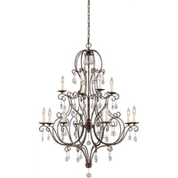 Chateau Chandelier — Large, Mocha Bronze