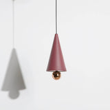 Cherry Pendant Light By Petite Friture, Size: Medium, Finish: Brown Red