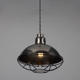 Chester Cage Pendant - Antique Silver