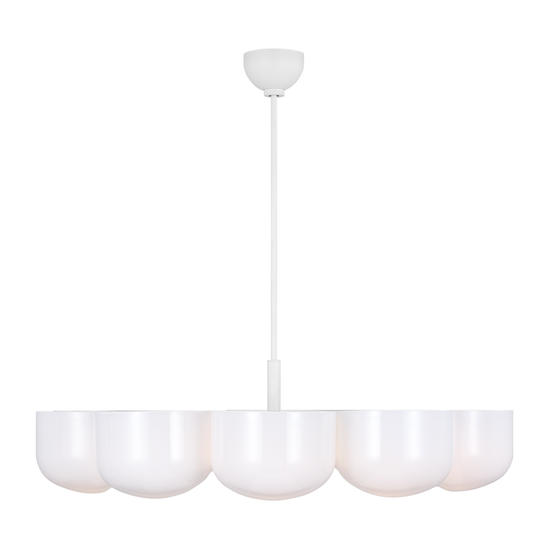 Cheverny Large Chandelier Matte White By Visual Comfort Studio