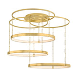 Chiasso Chandelier - 55.5 Inch by Corbett