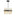 Chimes 5CCT Select Pendant by ET2 - 24 Inch, Black / Satin Brass