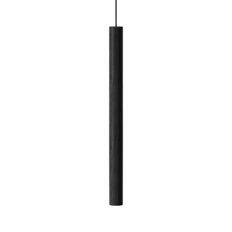 Chimes Pendant Light Black Oak Small By UMAGE Detailed View