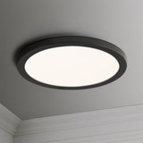 Chip RD Flush Mount Black by Maxim Lighting