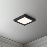 Chip SQ Flush Mount Black by Maxim Lighting