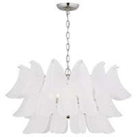 Chloe Chandelier Polished Nickel By Visual Comfort Main View 1