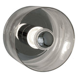 Chrome Snowflake Wall/Ceiling Lamp by Seed Design
