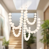 Chrome Akoya 5-Head Chandelier with Remote Driver by Alora Lighting