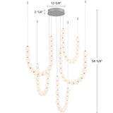 Chrome Akoya 5-Head Chandelier Remote Driver by Alora Lighting Dimensions