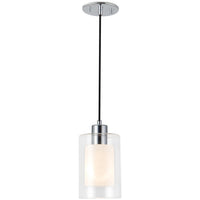 Chrome Finneas Pendant by Kuzco Lighting