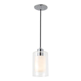 Chrome Finneas Pendant by Kuzco Lighting
