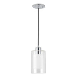 Chrome Finneas Pendant by Kuzco Lighting