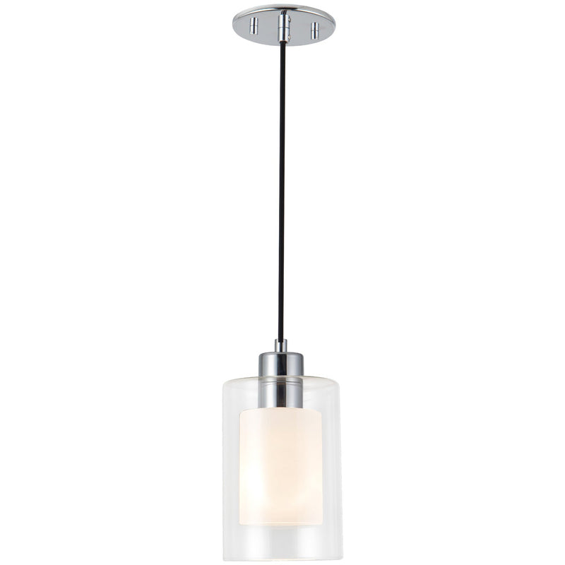 Chrome Finneas Pendant by Kuzco Lighting