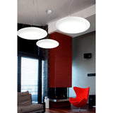 White Mentos Wall-Ceiling Light by Zafferano in Living Room
