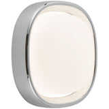 Chrome Pebble Flush Mount by Kuzco Lighting