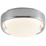 Chrome Pebble Flush Mount by Kuzco Lighting