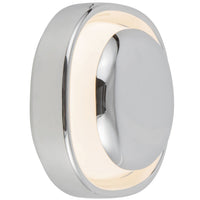 Chrome Pebble Wall Sconce by Kuzco Lighting
